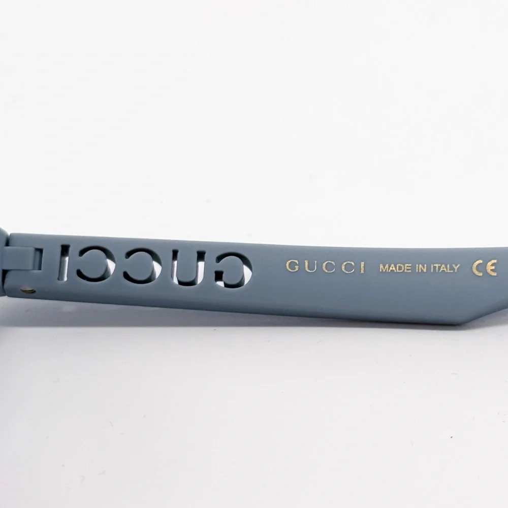 NEW GUCCI GG1571S 003 SQUARE BLUE GREEN MEN SUNGLASSES GUCCI